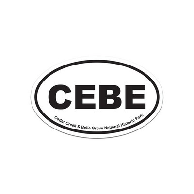 CEBE Cedar Creek & Belle Grove National Historic Park Sticker Decal