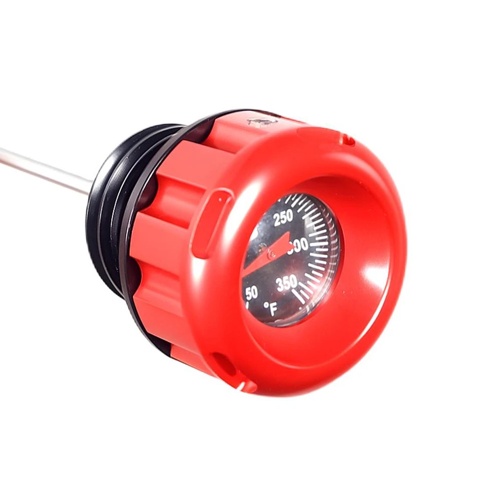 1 varilla de medición roja de temperatura de aceite para Harley Touring Road Glide 2017-2025 FLTRX Foto 3 de 4