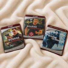 Universal Bourne Trilogy HD DVD Lot Identity Supremacy Ultimatum Matt Damon