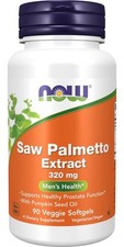 NOW Foods Supplements, Saw Palmetto Extract 320 mg with Pumpkin Seed Oil, Men's