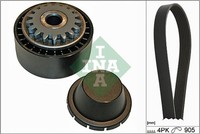 Schaeffler INA Keilrippenriemensatz 529 0174 10 FüR Sandero Dacia Nissan Logan 2