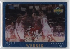 1997-98 Upper Deck Diamond Vision Signature Moves Chris Webber #S29 HOF