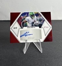 2023 SAGE High Series - Autographs Duece Watts #A-DW3 Red (AU, RC)