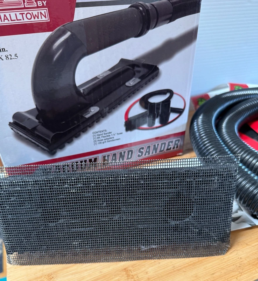 Вакуумная ручная шлифовальная машина Marshalltown для гипсокартона HVS87 9 дюймов x 3-1/4 дюйма QLT - Изображение 4 из 4