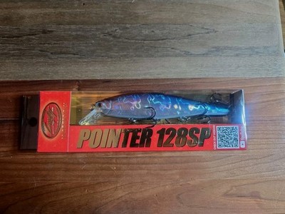 Lucky Craft Pointer 128  SP Aurora Black 5ft 1oz 5inch Jerkbait 