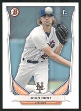 2014 Bowman Prospects #BP74 John Gant New York Mets 36337