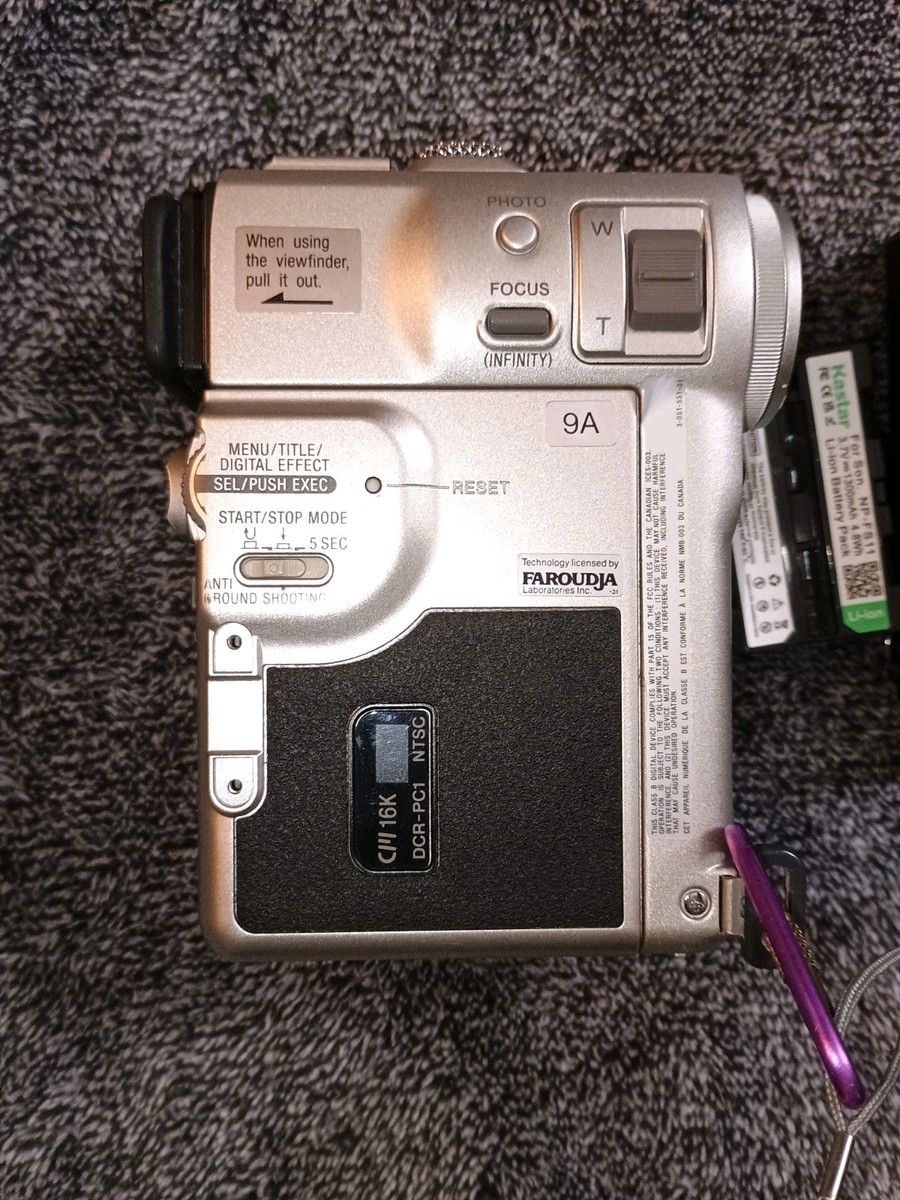 Buy Sony Handycam DCR-PC1 DV Camcorder online | eBay