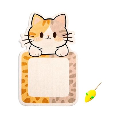 Smooth Pet Scratching Pad Vertical Wall Mounted Fabric Furnishing Guard