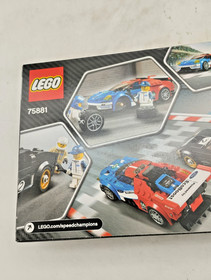 LEGO 75881 2016 Ford GT & 1966 Ford GT40 MISB NEW Sealed Speed Champions EOL