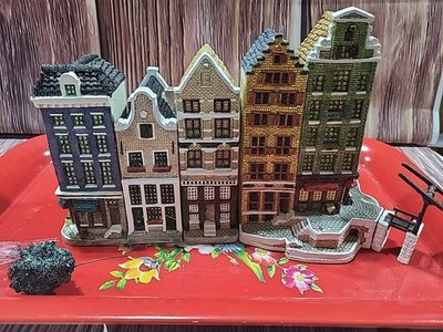 John Hine Dutch Mini Houses Grachtenpanden Door Paul Williams Wonderworld  W1005