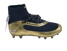 Under Armour Highlight MC 2.0 GC Football Cleats Shoes Mens 9 Metallic Gold New