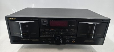 TEAC カセットデッキ　W-760R TEAC W-760R Double Cassette Deck Partially Plays - AS-IS - EB