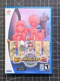 Dreamcast Evolution 2 Version 1 You Choose Custom Case NO Game NO Manual
