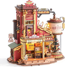 3D Puzzle for Adults Christmas Dream Gift Factory DIY Miniature House