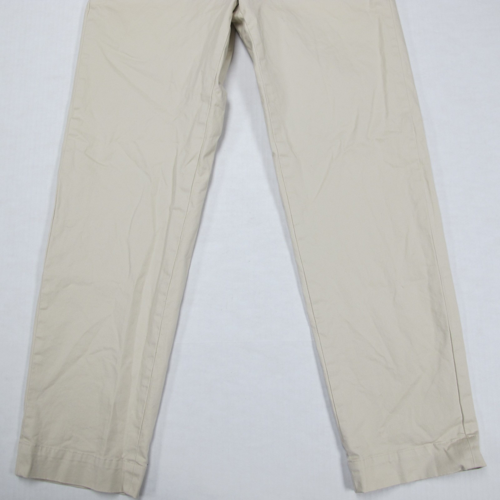 Brooks Brothers Chinos Mens 34x32 White Straight Clark Fit Preppy Stretch Pants thumbnail 4