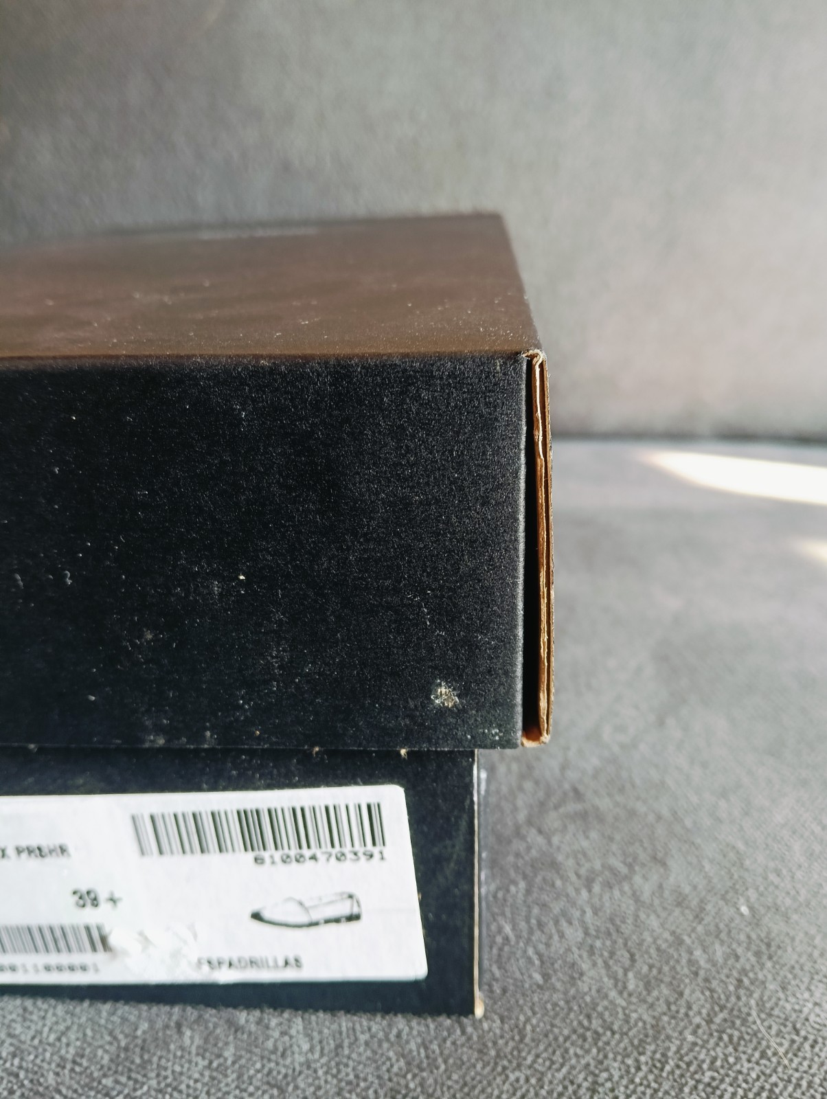 Espadrillas Saint Laurent in denim blu unisex nuove con scatola taglia 39 5