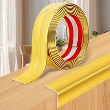 Wall Corner Protector Moulding Trim Peel and Stick Wall Corner Guards Trim Fl...