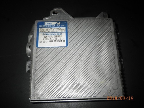 (100072 Motorsteuergerät MERCEDES-BENZ C-Klasse (W202) A0165457632) C 220 D