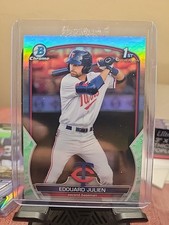 2023 Bowman - Chrome Prospects Edouard Julien #BCP-82 Lunar Glow Refractor (RC)