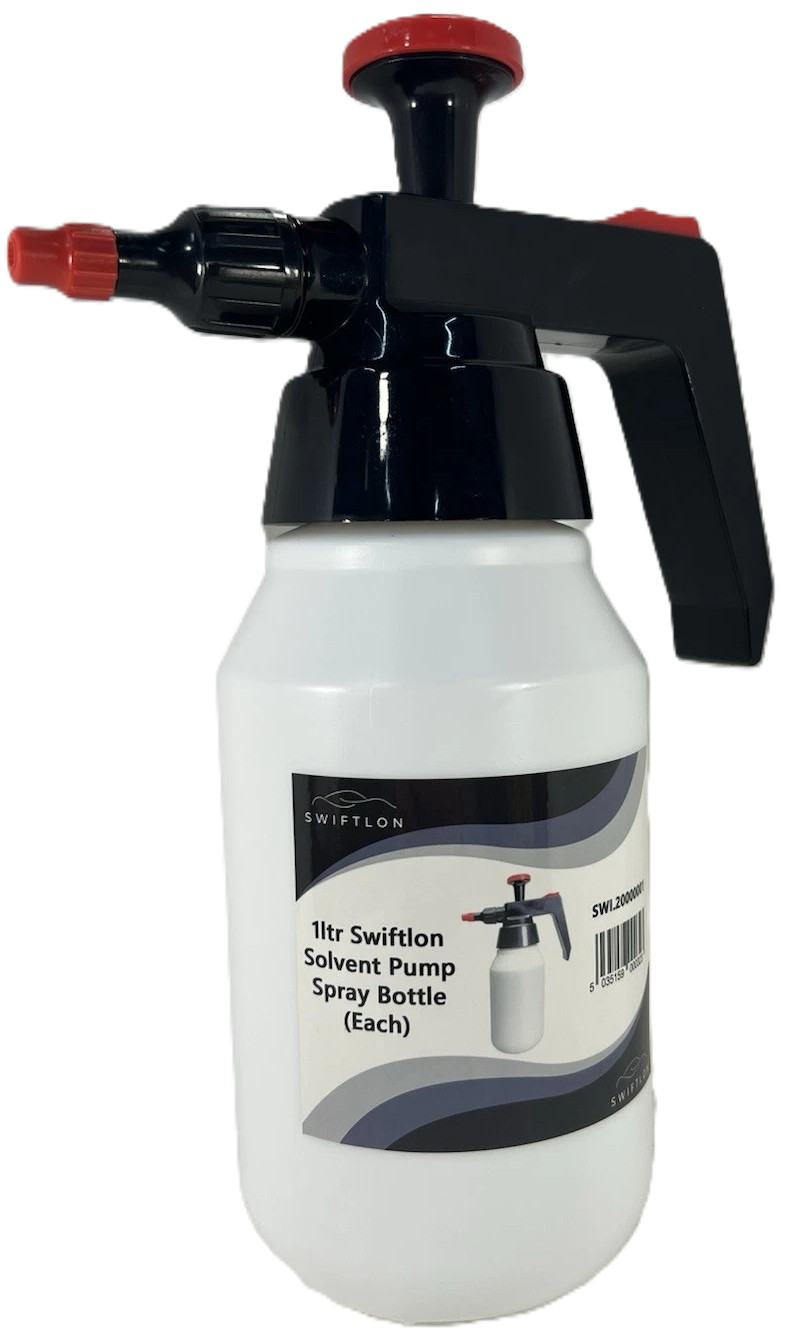 1x Swiftlon Brake Cleaner Spray Bottle Pump Action Heavy Duty Solvent Sprayer 1L