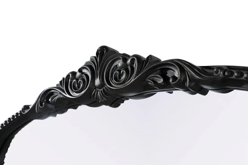 Elegant Decor Naomi Vintage Resin Mirror 33X30 in Vintage Bronze - Picture 5 of 7