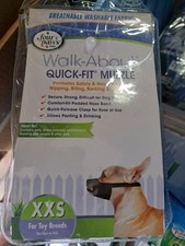 NEW FOUR PAWS WALK-ABOUT QUICK-FIT MUZZLE SIZE XXS TOY BREEDS