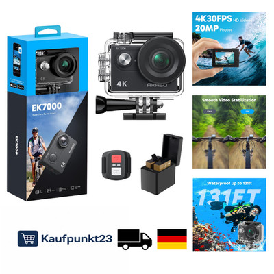 AKASO EK7000 4K Ultra HD Actionkamera 170 Weitw
