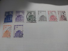 World Stamps Album Page China