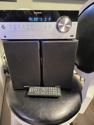 Sony CMT-SBT100 Bluetooth Micro Music System Tested W/ OEM Speakers MINT