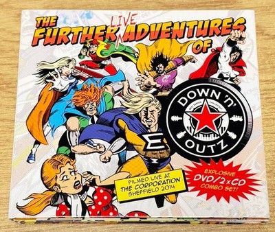 Down 'N' Outz   The Further Live Adventures Of... (2017) 2CD DVD Digipak