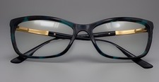 Versace Eyeglasses 3186 5076 Green/Gold Frames Eyeglasses No Lenses