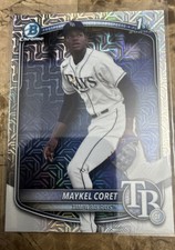 2025 Bowman Chrome - Prospects Maykel Coret #BCP-240 Mojo Refractor (RC)