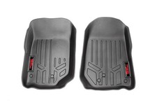 Rough Country Front Floor Mats For 1997-2006 Jeep Wrangler Tj - M-60200 Rough Country Front Floor Mats For 1997-2006 Jeep Wrangler Tj - M-60200