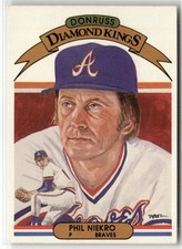 1982 DONRUSS #10 PHIL NIEKRO ATLANTA BRAVES