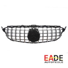 GT-VARIANTE GRILL CHROM SCHWARZ KÜHLERGRILL FÜR MERCEDES C-KLASSE W205 S205