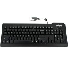 Seal Shield Silver Seal USB Keyboard - Black - Waterproof SSKSV208UK