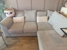 Sofa Club Chelsea Left Hand Sofa Stone Grey Fabric