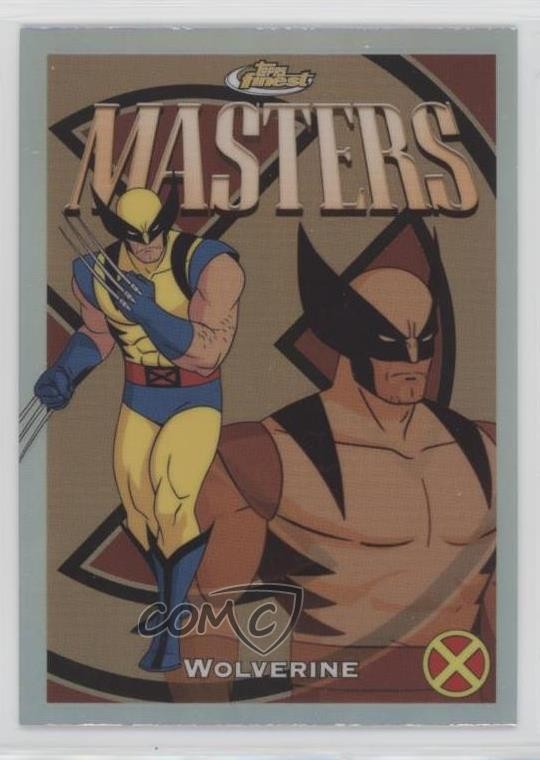 2025 Topps Finest X-Men '97 Common Bronze Refractor Wolverine #40 19hu