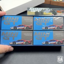 1/64 MINI GT Ford GT 2016 Le Mans Chip Ganassi Team 4-Car Set Limited Edition