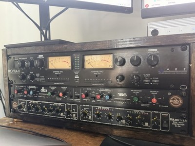 Drawmer DL-241 Dual-Auto 2-Channel Compressor with Gate | Revive Audio Modded