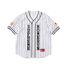 Supreme Homerun Baseball Jersey Pinstripe XXL USA New York Japan 🇯🇵 Tokyo MLB