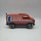 TONKA AJ Foyt Racing Team Van 1970s PRESSED STEEL Made in USA 9"