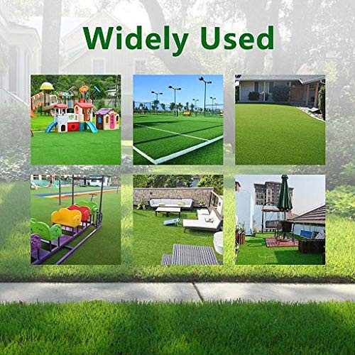 Realistic Thick Artificial Grass Turf -Indoor Outdoor Garden Lawn Landscape S...