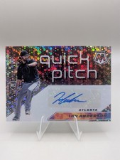 2021 Panini Mosaic - Quick Pitch Autographs Ian Anderson #QPA-IA (AU)