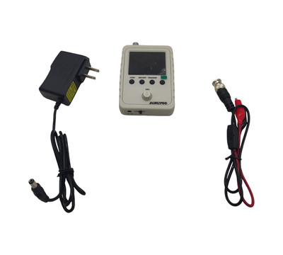AUKUYEE Q15001 Digitales Oszilloskop Set 2,4 Zoll mit Netzteil BNC Sonde