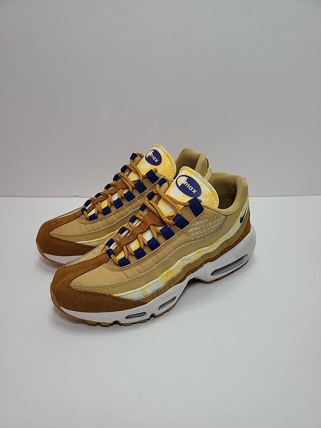 Nike Air Max 95 SE Twine Sail Tawny Royal Mens Sz.6.5/Wmns 8.5 Shoes CU1560-700 thumbnail 5