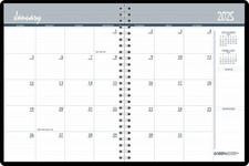 House of Doolittle 2025-2026 Two Year Calendar Planner, Monthly, Black Cover,...