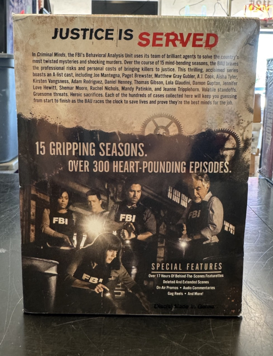 Criminal Minds: the Complete Series (DVD) for sale online | eBay