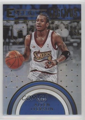 2017-18 Panini Essentials Essential Legends Allen Iverson #EL-8 HOF y3x