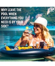 Floating Drink Holder for Pool, Hot Tub Accessories for Adults - Pool Drink Hold